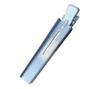 Pinzas para el cabello de pico de pato - Pinzas para el cabello de larga de 10x1,8 cm | Herramienta de peluquería de Metal sin rastro, para niñas, mujeres, esposas y novias, hogar, maquillaje pa