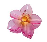 Pinzas para el cabello en forma de flor,pinzas de garras en forma de flor para el cabello | Pinza de pelo de playa clara - Horquilla de vacaciones frente al mar, actividades de piscina, varios