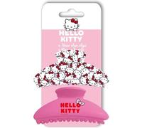 Pinzas para el cabello Hello Kitty Sanrio | Set de 2 garras grandes con diseño kawaii, colores vibrantes y sujeción firme para niñas y adolescentes