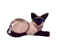 Pinzas para el Cabello para Mujeres Forma De Gato Compacta Antideslizante