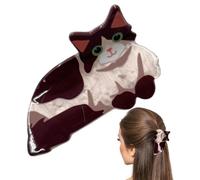 Pinzas para el Cabello para Mujeres,Pinzas Con Forma De Gato Animal, de Garra para el Cabello Fino | Para Exterior Escuela Novia Esposa Amiga Hermana