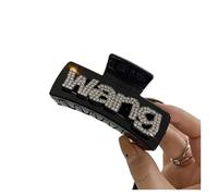 Pinzas Para El Cabello Pinza for el cabello ultrabrillante, accesorio de alta gama con diseño de letras versátiles for el lavado facial.