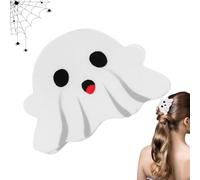 Pinzas para el cabello, pinzas de garra fantasma,Pinzas para el pelo de fantasma de Halloween para niñas | Mandíbula creativa con pinza para el pelo para fiesta de Halloween, playa, informal, excursió