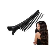 Pinzas para el cabello, pinzas para el cabello para el salón,Pinzas para peine de con mango antideslizante - Pinzas de peine antideslizantes para cortes de cabello, parte en de