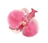 Pinzas para el con diseño floral Phalaenopsis, elegantes pinzas para el con flores artificiales, tocado bohemio en forma de flor para mujeres y niñas