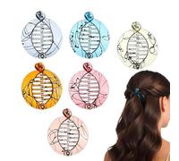 Pinzas para el pelo, 6 unidades, acrílico, antideslizantes, accesorios de , pinzas para el pelo para mujeres, para peinar el pelo grueso, fino, largo y rizado, para el hogar, oficina, exterior