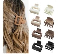 Pinzas para el pelo,8 pinzas para el pelo de fijación fuerte pinzas para el pelo mate para pelo fino pelo grueso