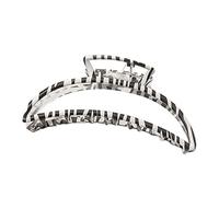 Pinzas para el pelo antideslizantes a rayas, pinzas geométricas, pasadores de sujeción fuerte, pinzas de metal para el pelo, pinza para el pelo a rayas, soporte para cola de caballo