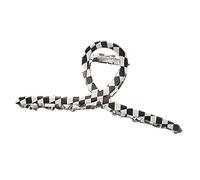 Pinzas para el pelo antideslizantes a rayas, pinzas geométricas, pasadores de sujeción fuerte, pinzas de metal para el pelo, pinza para el pelo a rayas, soporte para cola de caballo