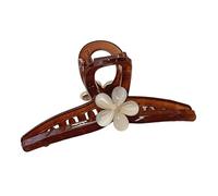 Pinzas para el pelo con diseño floral simple, clip para coleta, bonito y fuerte sujeción, suministros para el cabello, pinzas para el pelo de flores, pequeñas