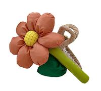 Pinzas para el pelo con forma de flor, pinzas para el pelo de algodón, delicadas pinzas para el pelo, pinzas grandes para el cabello, accesorios para el cabello de sujeción fuerte