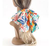 Pinzas para el Pelo con Lazo Clip de resorte Clips for el cabello con lazo Horquilla de impresión Clip de cola de caballo