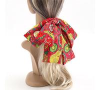 Pinzas para el Pelo con Lazo Estampado Pinza for el pelo con lazo grande Pinzas for el cabello de satén Horquilla con lazo