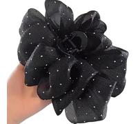 Pinzas para el pelo con lazo para mujeres y niñas, pinzas de pasador para accesorios gruesos y finos, accesorios de moda para la cabeza, clip de mandíbula de sujeción fuerte