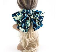 Pinzas para el Pelo con Lazo Pinzas for el cabello con lazo teñido anudado de verano Pinzas for el cabello con estampado vintage