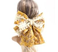 Pinzas para el Pelo con Lazo Pinzas for el cabello vintage con lazo de verano Clip de horquilla simple