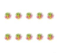 Pinzas para el pelo con purpurina con temática de Pascua para niños con cierres de pico de pato y decoraciones ligeras y festivas de huevo y pollito (C)