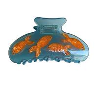 Pinzas para el pelo coreanas para mujer, horquillas acrílicas transparentes, accesorios para el cabello para niñas