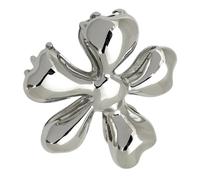 Pinzas para el pelo de aleación geométricas, pinzas para el pelo de inspiración vintage, pinzas metálicas grandes para peinados seguros y elegantes