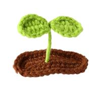 Pinzas para el pelo de brotes de frijol - Pinza de pelo de punto para plantas | Horquilla de pelo de brotes de soja | Horquillas de pelo con forma de brotes de frijol | Accesorios para el cabello