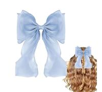 Pinzas para el pelo de cinta, pinzas para el pelo para mujer, pinzas de pelo de moda para niñas, hermoso accesorio grueso para cola de caballo para cabello grueso y fino