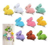 Pinzas para el pelo de conejo, juego de horquillas antideslizantes de conejo de Pascua, lindas pinzas para el pelo de conejo, para niños, adolescentes, niños, hija, familia