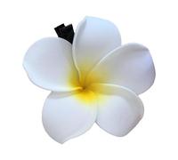 Pinzas para el pelo de flores de plumeria, pinzas para el pelo de plumeria para mujer, pinzas de pelo de flores de plumeria, pinzas de pelo de plumeria, accesorios de Frangipani para mujeres con