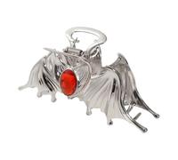 Pinzas para el pelo de Halloween, diseño gótico, pinzas de metal de cocodrilo, accesorios para el pelo, accesorios únicos para el cabello, perfectos para temas de Halloween, sujetan tu cabello