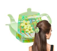 Pinzas para el pelo de hervidor de té, pinzas antideslizantes para el cabello, pasadores de agarre fuerte, accesorios para el cabello, pinzas pequeñas para cabello largo