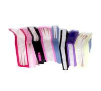 Pinzas para el pelo de libro, pinzas portátiles para profesores, pinzas para el pelo con forma de libro, de acrílico, para cabello fino, bloque de color, accesorio para el cabello para la vida diaria