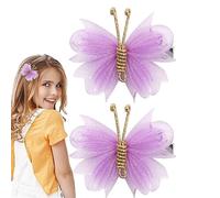 Pinzas para el pelo de mariposa | Accesorios para el cabello con pasadores de mariposas,Grapas elegantes ligeras antideslizantes de mariposas para el viaje de cumpleaños de la bola del festival Holdes