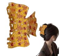 Pinzas Para El Pelo De Navidad | Accesorios De Estilismo Grandes De Papá Noel Y Hombre De Jengibre,Accesorios Para El Pelo De Fiestas De Invierno,para Familia Amigos Y Niños En Fiestas