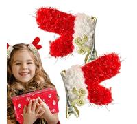 Pinzas Para El Pelo De Navidad | Cosplay Festivo,Accesorios para el Pelo de Halloween | Para Las Tradiciones Familiares, Fiestas, Celebraciones, Festividades, Diversión, Alegría Y Decoración