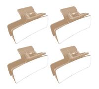 Pinzas para el pelo de PET con impresión térmica, accesorio creativo para fiestas y viajes