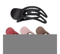 Pinzas para el pelo de pico de pato, elegantes pasadores para el pelo, 4 piezas portátiles para seccionar, flequillo, torcer, viajar, trabajar y peinar fiestas