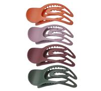 Pinzas para el pelo de pico de pato, pinzas planas para el cabello, elegantes horquillas para mujeres y niñas, viajes, trabajo, fiesta, pasadores portátiles