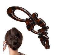 Pinzas para el pelo de plátano, pasador giratorio, accesorio de peinado antideslizante, soporte de pelo de moda, adecuado para cabellos largos, cortos, gruesos, finos, herramienta de peinado diario