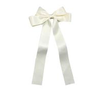 Pinzas para el pelo de proa para niñas y mujeres con nudo de arco, clip de pelo blanco y negro, estilo coreano, lazos para el cabello, princesas, clips para el cabello