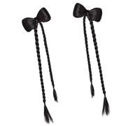 Pinzas para el pelo infantiles fáciles de usar, para coletas, trenzas, lazos de seda tradicionales, base de aleación, suaves en las garras de los niños