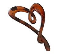 Pinzas para el pelo para mujer, acabado mate antideslizante, elegante pinza en forma de amor, accesorio para el cabello bonito y duradero para mujeres, mandíbula de sujeción fuerte para grueso o fino