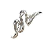 Pinzas para el pelo para mujer, ondas de metal para cabello fino y grueso, antideslizante, fuerte sujeción de ondas de mandíbula, pinzas para cabello fino y grueso