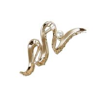 Pinzas para el pelo para mujer, ondas de metal para cabello fino y grueso, antideslizante, fuerte sujeción de ondas de mandíbula, pinzas para cabello fino y grueso