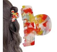 Pinzas para el pelo para mujer, pinzas para el cabello, 2.4 pulgadas, estéticas, elegantes, pequeñas, antideslizantes, fuertes, mitades para el pelo, accesorios para mujeres y niñas