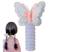 Pinzas para el pelo para teléfono, bandas trenzadas para el pelo, coloridas y elásticas, no dañan el pelo, para niños, niñas, uso diario