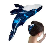 Pinzas para el pelo, pinza para el pelo de ballena, pinza para el pelo, bonita y elegante para reuniones, no se desliza ni tira de las pinzas para cabello grueso, fiestas, trabajo e informal, añade