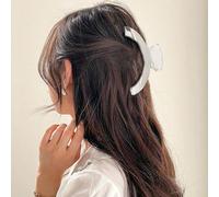 Pinzas para el pelo, pinzas grandes para cabello grueso, fino, liso, rizado, de metal, fuerte agarre, pinza para el pelo, clip para coleta de caballo, accesorios de peinado para mujeres y niñas del