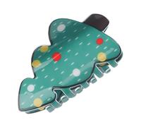 Pinzas para el pelo, pinzas para el pelo, para rellenar calcetines, pinzas para el pelo de Navidad, pinzas para el pelo de Navidad, antideslizantes, exquisitos árboles de Navidad, mandíbula para el