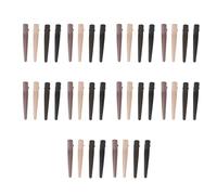 Pinzas para el pelo Pinzas para seccionar el cabello Pinzas de pico de pato Profesional Fuerte Agarre Antideslizante Styling Peluquería Para Salón Maquillaje doméstico Aleación 40 piezas