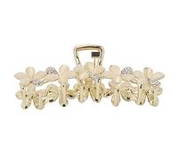 Pinzas para el pelo, resistentes, no fáciles de romper, no fáciles de cambiar de color, pinzas de pelo de pino reutilizables, para cabello fino y rizado, para mujeres para cabello grueso (perla