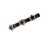 Pinzas para el pelo trenzadas con piedra de cristal brillante de doble capa, accesorios Z2P7 para mujer, pinza para el pelo trenzado G